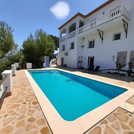 Villa"Kacper"Cerca De Gandia ,Con Vistas Al Mar Y Montanas ,Piscina 8-10 Personas Ador Exterior foto