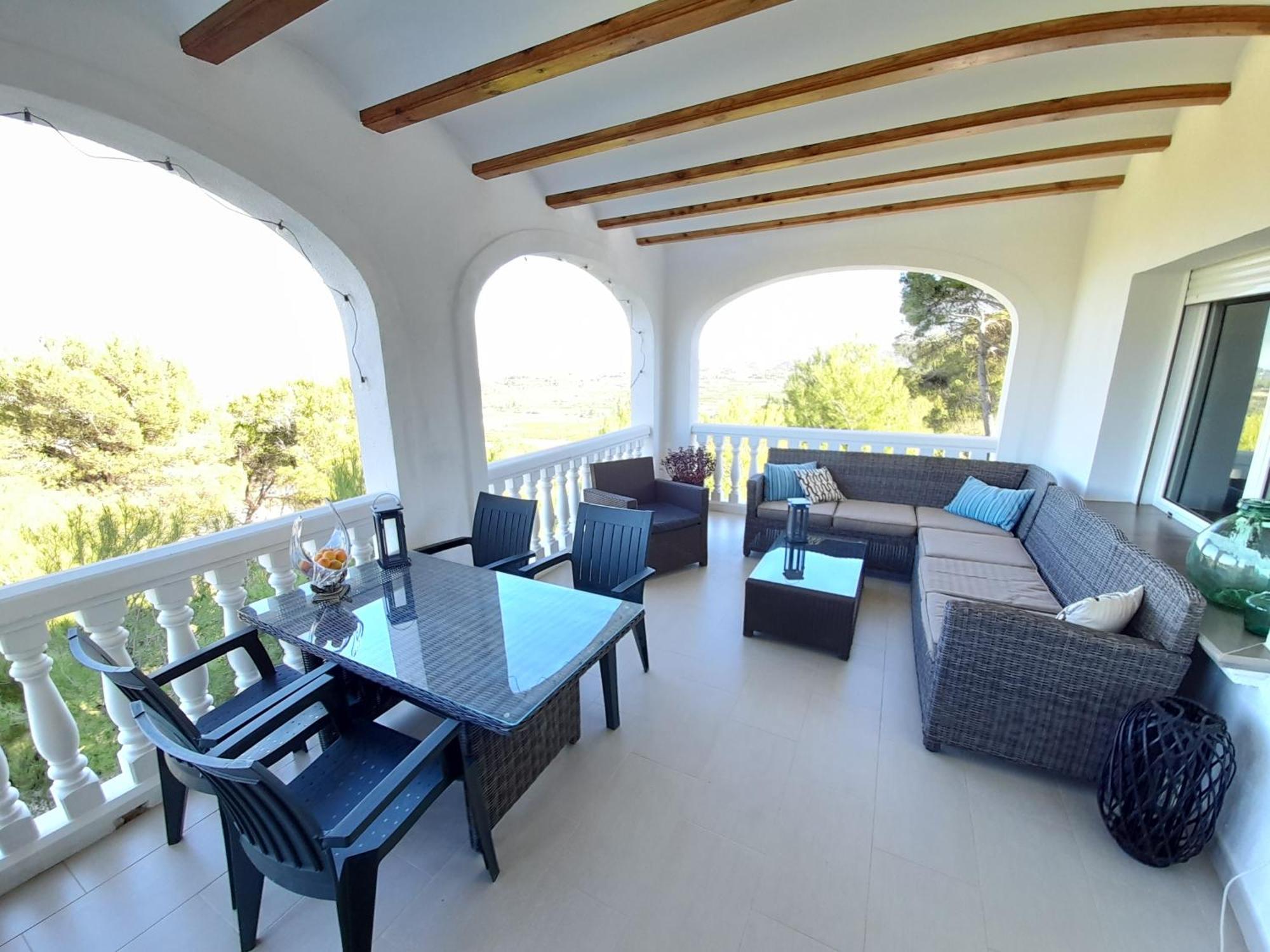 Villa"Kacper"Cerca De Gandia ,Con Vistas Al Mar Y Montanas ,Piscina 8-10 Personas Ador Exterior foto