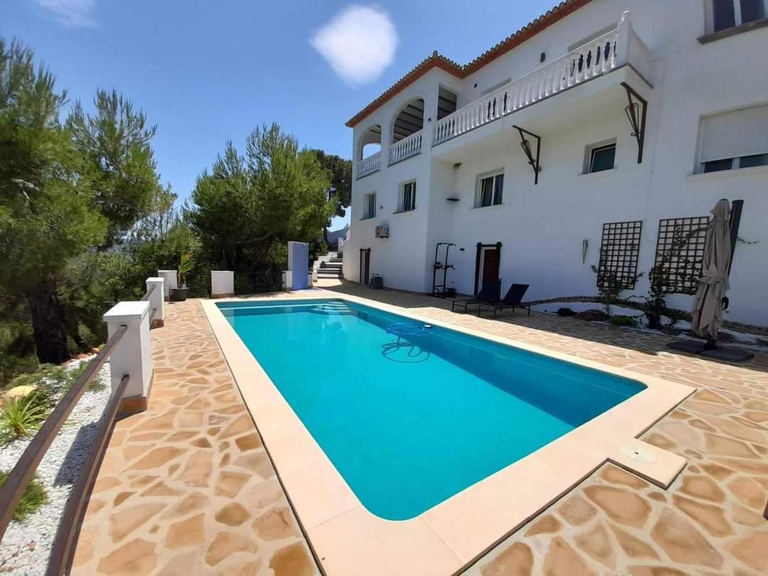 Villa"Kacper"Cerca De Gandia ,Con Vistas Al Mar Y Montanas ,Piscina 8-10 Personas Ador Exterior foto