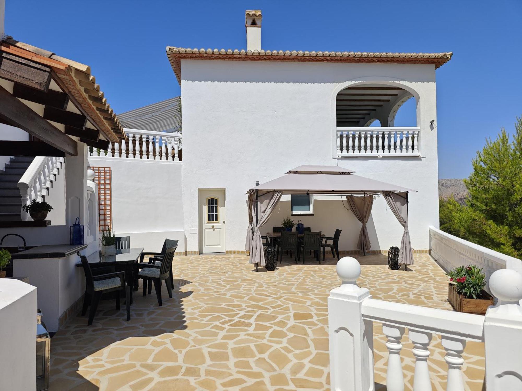 Villa"Kacper"Cerca De Gandia ,Con Vistas Al Mar Y Montanas ,Piscina 8-10 Personas Ador Exterior foto